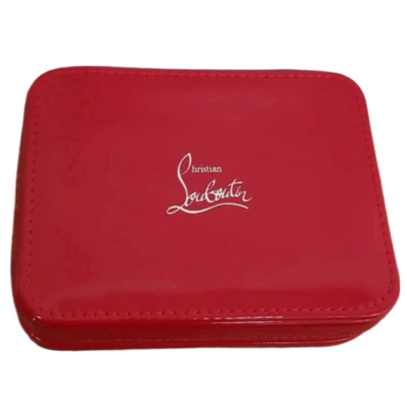 Louboutin Bag Patent Red Case Exclusive VIP Gift NEW - Picture 2 of 5